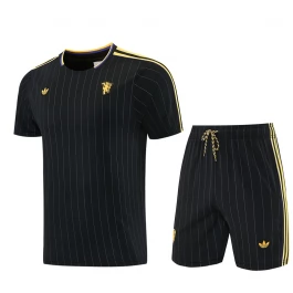 Manchester United Trainingsshirt en Shorts 2026-27 Zwart Manchester United Trainingsshirt en Shorts 2026-27 Zwart