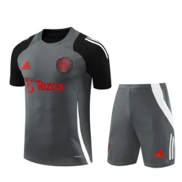 Manchester United Trainingsshirt Pakken 2024-25 - Shorts Grijs