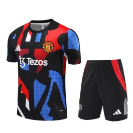 Manchester United Trainingsshirt Pakken 2024-25 - Shorts Zwart