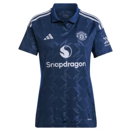Manchester United Uitshirt Dames 2024-2025 Voetbaltenue