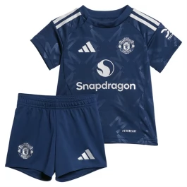 Manchester United Uitshirt Kids 2024-2025 Voetbaltenue