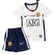 Manchester United Uitshirt Kids Retro 2008-2009 Voetbaltenue