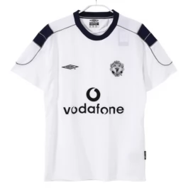 Manchester United Uitshirt Retro 2000-2001 Voetbaltenue