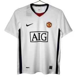 Manchester United Uitshirt Retro 2008-2009 Voetbaltenue