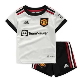 Manchester United Voetbaltenue 2022-2023 Uitshirt Kids