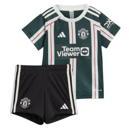 Manchester United Voetbaltenue 2023-2024 Uitshirt Kids