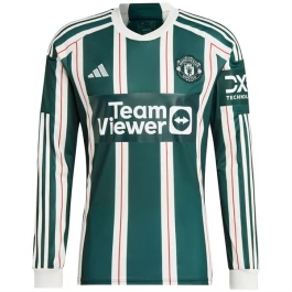 Manchester United Voetbaltenue 2023-2024 Uitshirt - L/S