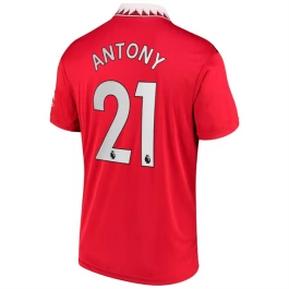 Manchester United Voetbaltenue Antony 21 2022-2023 Thuisshirt
