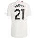 Manchester United Voetbaltenue Antony 21 2023-2024 Third Shirt