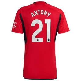 Manchester United Voetbaltenue Antony 21 2023-2024 Thuisshirt