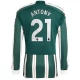 Manchester United Voetbaltenue Antony 21 2023-2024 Uitshirt - L/S