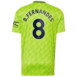 Manchester United Voetbaltenue B.Fernandes 8 2022-2023 Third Shirt