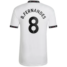 Manchester United Voetbaltenue B.Fernandes 8 2022-2023 Uitshirt