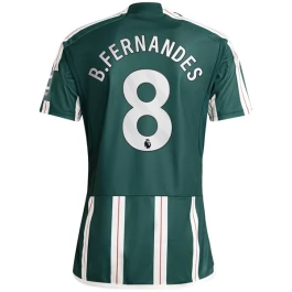 Manchester United Voetbaltenue B.Fernandes 8 2023-2024 Uitshirt
