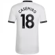 Manchester United Voetbaltenue Casemiro 18 2022-2023 Uitshirt