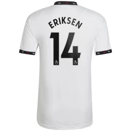 Manchester United Voetbaltenue Eriksen 14 2022-2023 Uitshirt