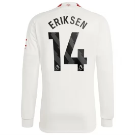Manchester United Voetbaltenue Eriksen 14 2023-2024 Third Shirt - L/S