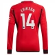 Manchester United Voetbaltenue Eriksen 14 2023-2024 Thuisshirt - L/S