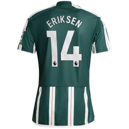 Manchester United Voetbaltenue Eriksen 14 2023-2024 Uitshirt