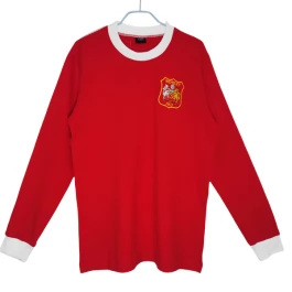 Manchester United Voetbaltenue FA Cup Final Retro 1963 Thuisshirt - L/S