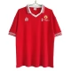 Manchester United Voetbaltenue FA Cup Final Retro 1977 Thuisshirt