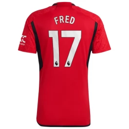 Manchester United Voetbaltenue Fred 17 2023-2024 Thuisshirt