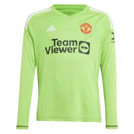 Manchester United Voetbaltenue Keeper 2023-2024 Thuisshirt - L/S