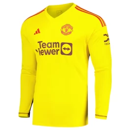 Manchester United Voetbaltenue Keeper 2023-2024 Uitshirt - L/S