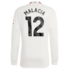 Manchester United Voetbaltenue Malacia 12 2023-2024 Third Shirt - L/S