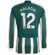 Manchester United Voetbaltenue Malacia 12 2023-2024 Uitshirt - L/S