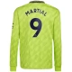 Manchester United Voetbaltenue Martial 9 2022-2023 Third Shirt - L/S