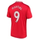 Manchester United Voetbaltenue Martial 9 2022-2023 Thuisshirt