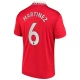 Manchester United Voetbaltenue Martinez 6 2022-2023 Thuisshirt