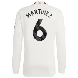 Manchester United Voetbaltenue Martinez 6 2023-2024 Third Shirt - L/S