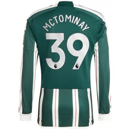 Manchester United Voetbaltenue McTominay 39 2023-2024 Uitshirt - L/S