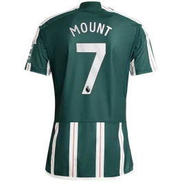 Manchester United Voetbaltenue Mount 7 2023-2024 Uitshirt