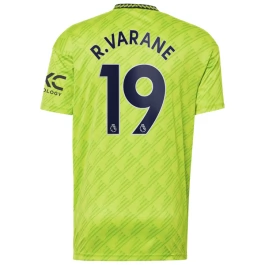 Manchester United Voetbaltenue R. Varane 19 2022-2023 Third Shirt