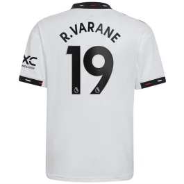 Manchester United Voetbaltenue R. Varane 19 2022-2023 Uitshirt