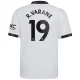 Manchester United Voetbaltenue R. Varane 19 2022-2023 Uitshirt