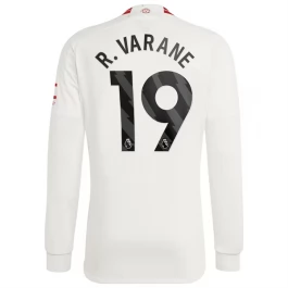 Manchester United Voetbaltenue R. Varane 19 2023-2024 Third Shirt - L/S