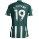 Manchester United Voetbaltenue R. Varane 19 2023-2024 Uitshirt