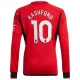Manchester United Voetbaltenue Rashford 10 2023-2024 Thuisshirt - L/S