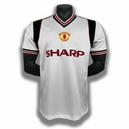 Manchester United Voetbaltenue Retro 1985-1986 Uitshirt