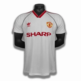 Manchester United Voetbaltenue Retro 1988-1990 Uitshirt