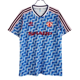 Manchester United Voetbaltenue Retro 1990-1992 Uitshirt