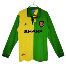 Manchester United Voetbaltenue Retro 1992-1994 Third Shirt - L/S