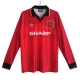 Manchester United Voetbaltenue Retro 1994-1996 Thuisshirt - L/S