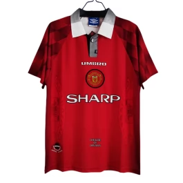Manchester United Voetbaltenue Retro 1996-1997 Thuisshirt