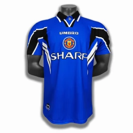 Manchester United Voetbaltenue Retro 1996-1998 Third Shirt