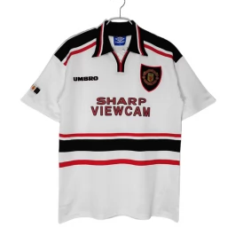 Manchester United Voetbaltenue Retro 1998-1999 Uitshirt